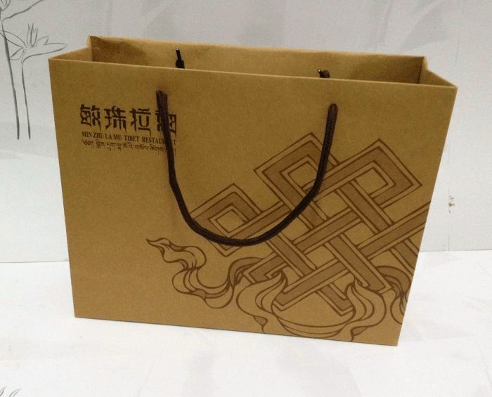 雙豐彩?。狐S牛皮紙手提袋
