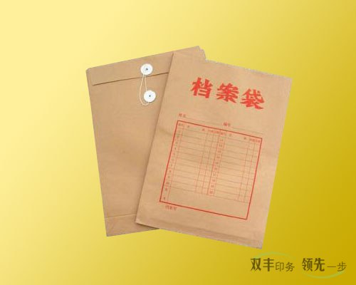 南陽(yáng)檔案袋印刷資料袋印刷